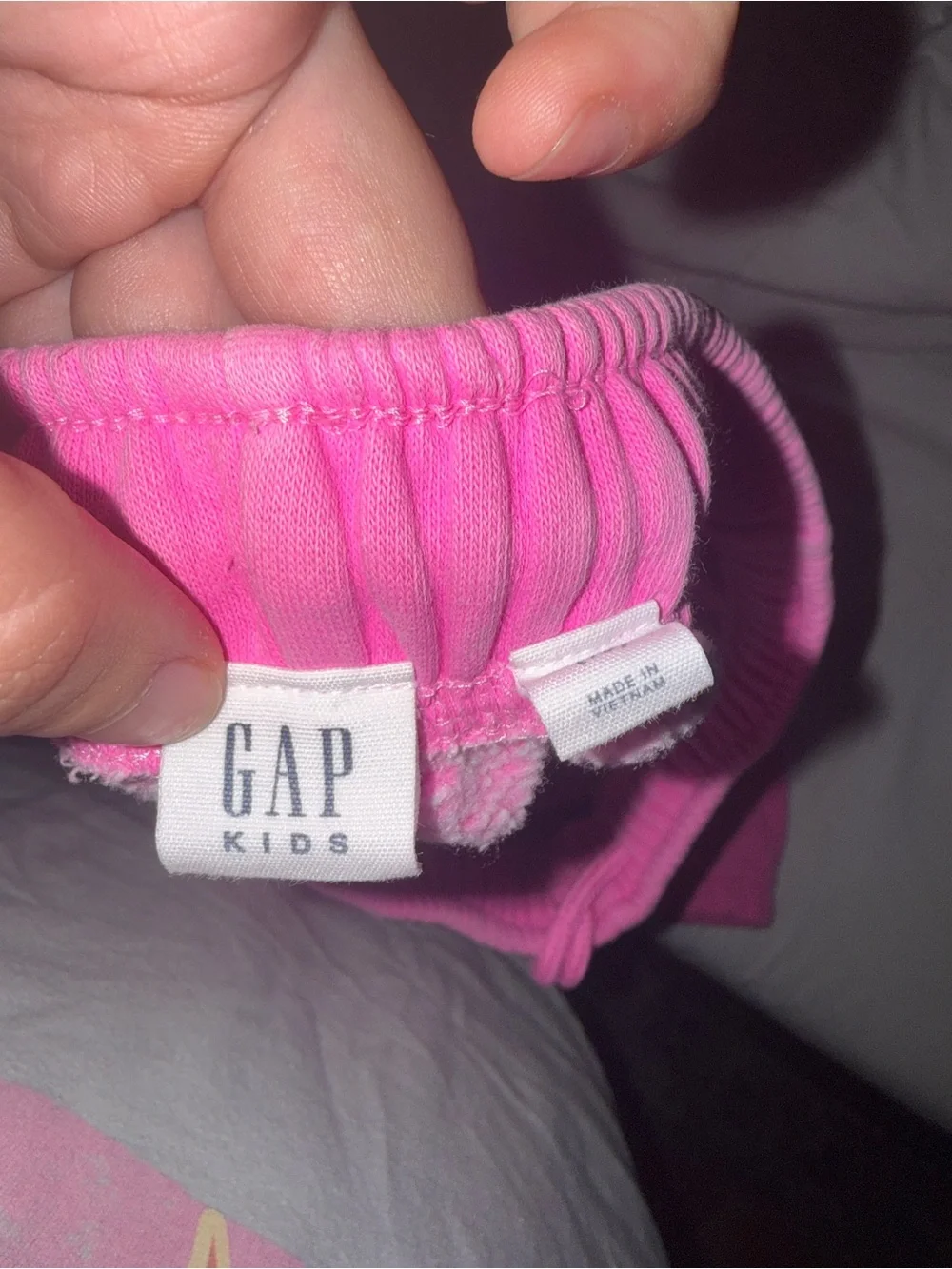 GAP from fleece cuffs
